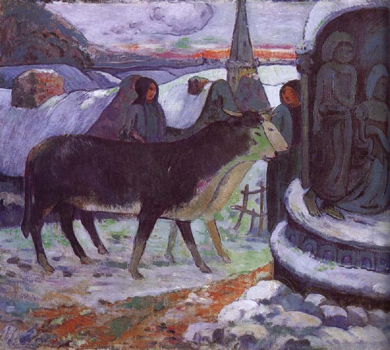 Paul Gauguin Christmas Eve oil painting picture